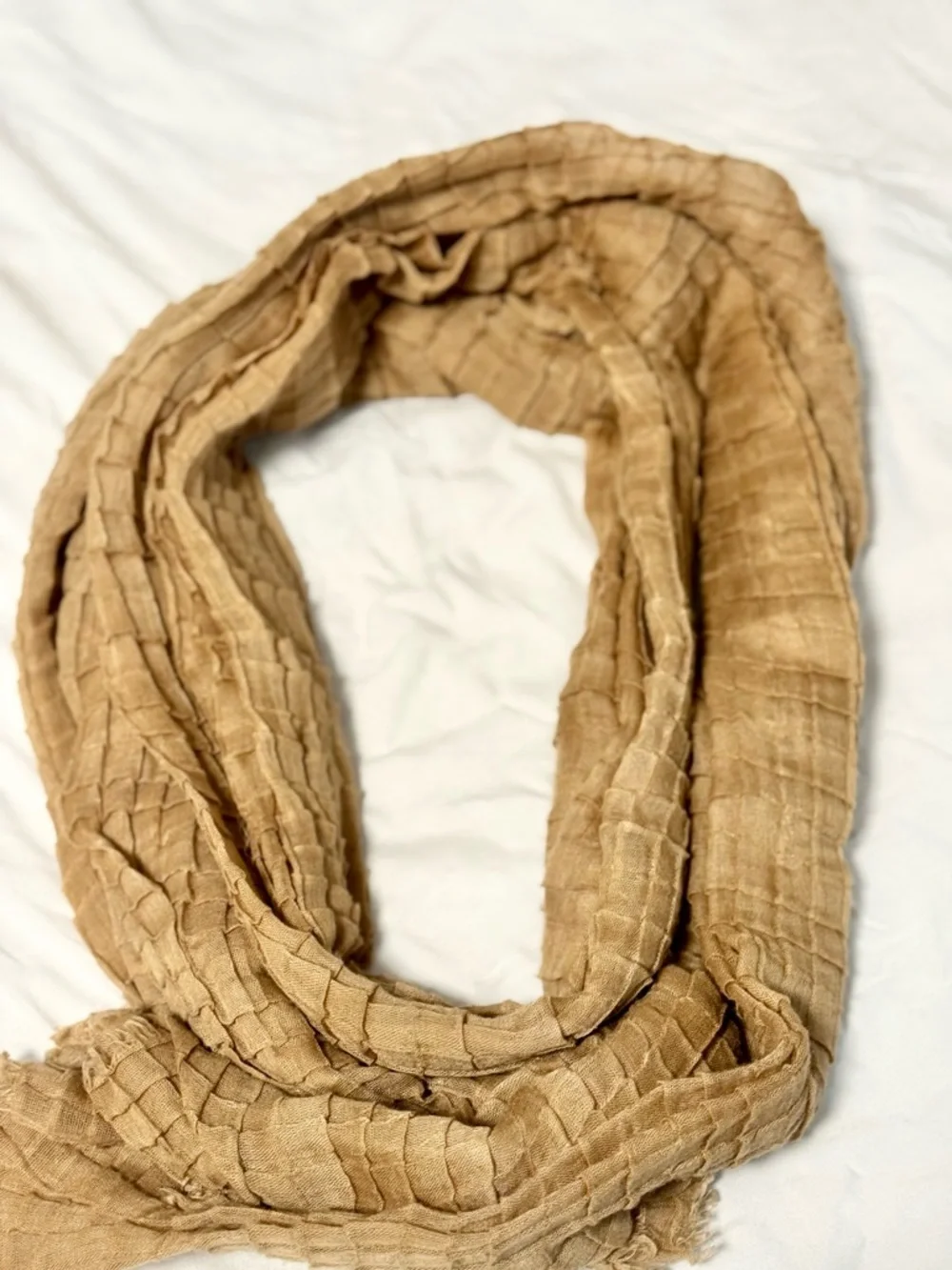 3 Pc Scarf Bundle Leopard Green Beige Lightweight Infinity Wrap Lot - Picture 3 of 8